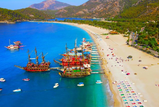 All-Day Ölüdeniz Pirate Boat Tour with Butterfly Valley