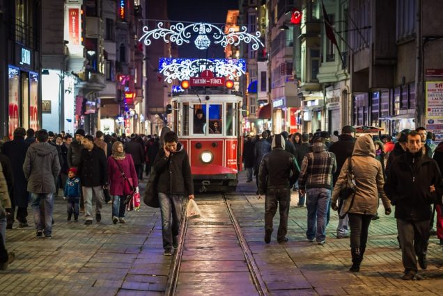 Taksim Night Walking Tour in Istanbul
